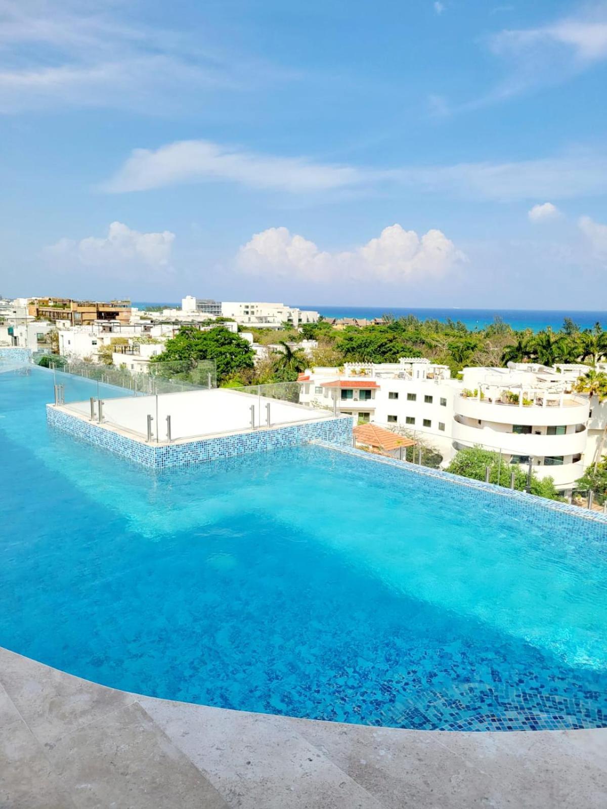 Apartamento Stylish With Roof Ocean Views Near Mamitas And 5th Ave Playa del Carmen