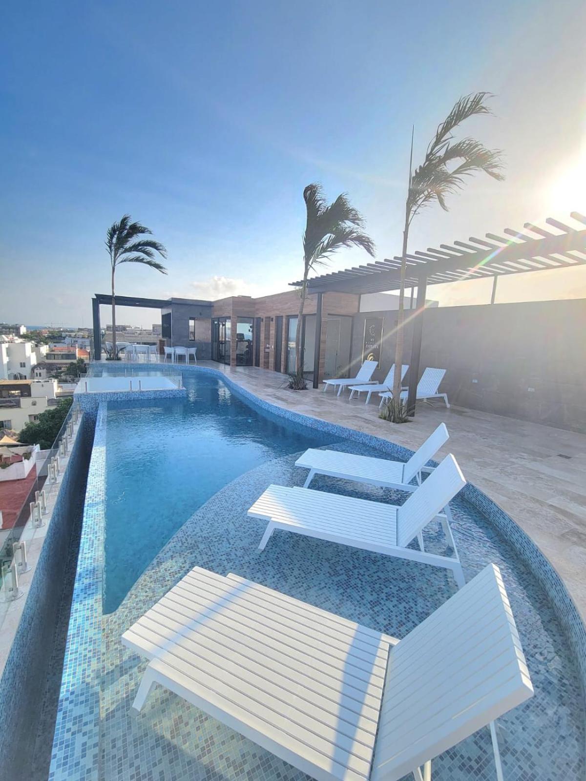 Stylish With Roof Ocean Views Near Mamitas And 5th Ave *