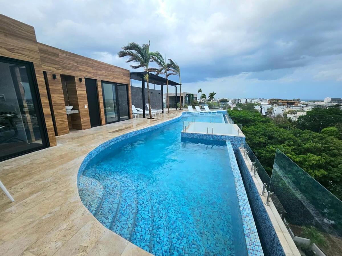 Stylish With Roof Ocean Views Near Mamitas And 5th Ave